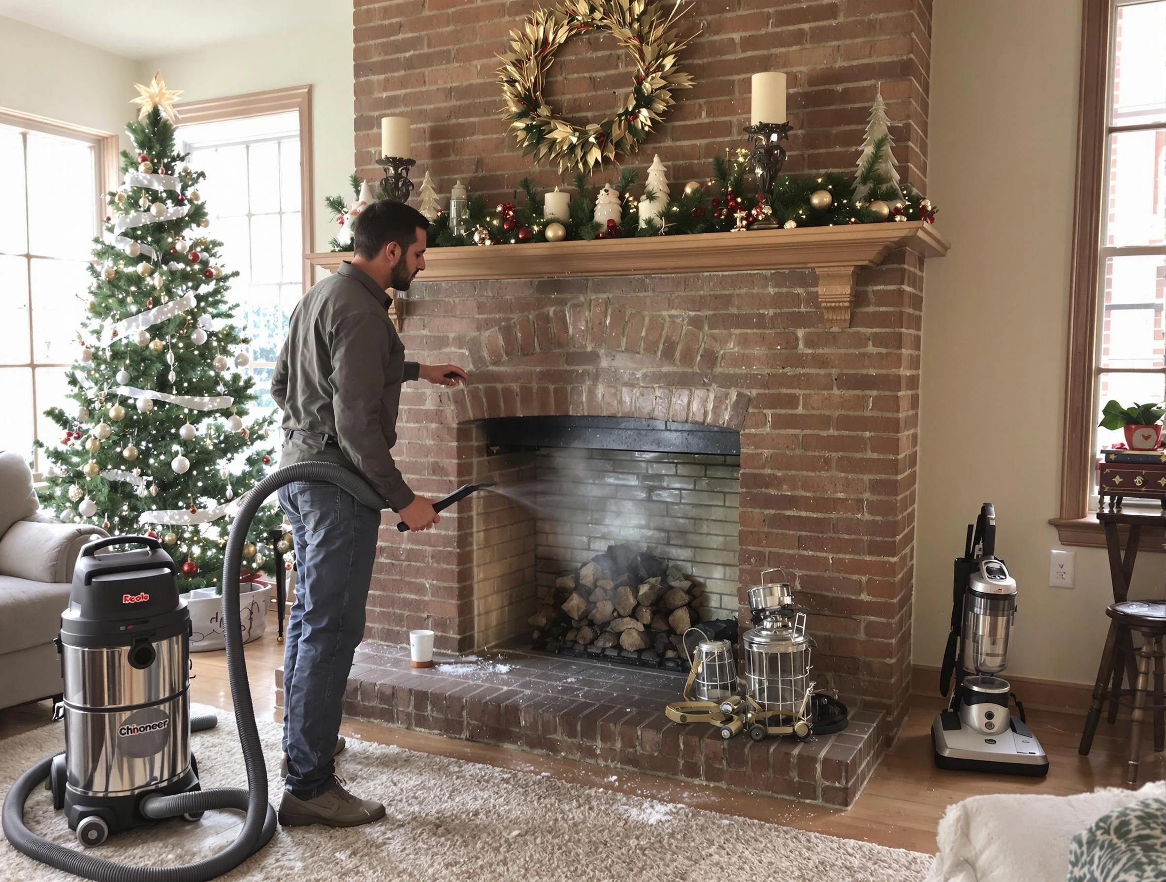 Fireplace Cleaning in Dedham